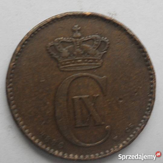 DANIA2 ORE1886 r FREDERIK Numizmatyka Kolekcje Legionowo sprzedam