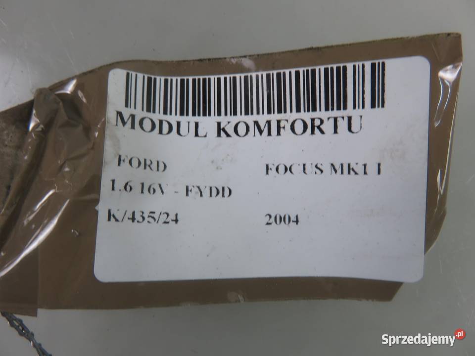 BSI FORD FOCUS MK1 16 16V 518783402 2M5T14A073BE osobowe Skrzynki bezpieczników małopolskie