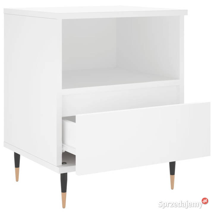 Szafka nocna biała 40x35x50 materiał sprzedam