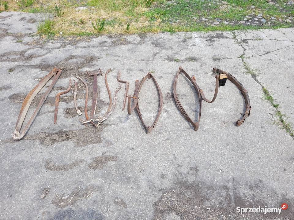 Resory plus koła do zrobienia bryczki Choszczno