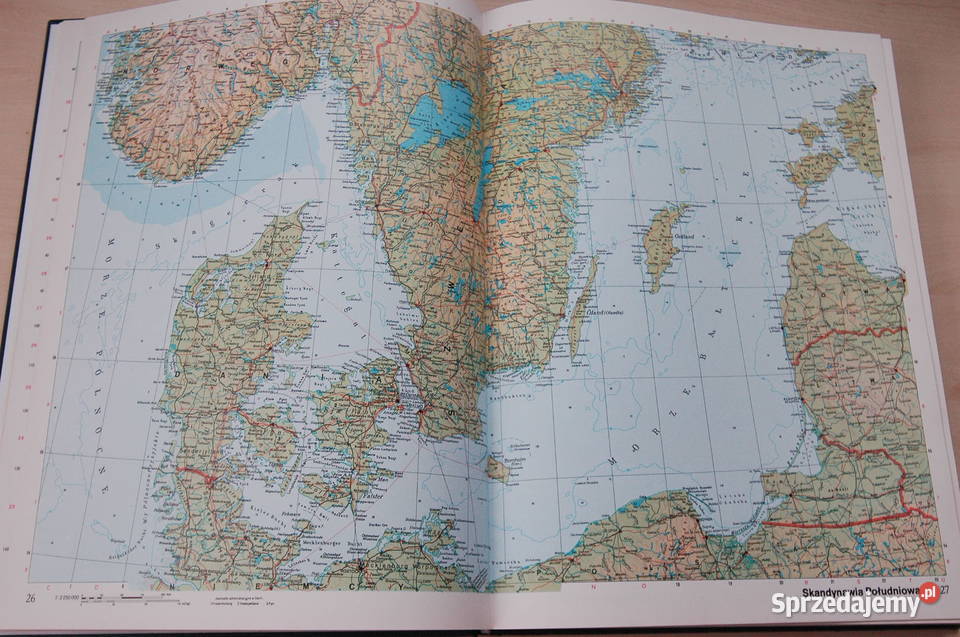 wielki ilustrowany ATLAS ŚWIATA Pascal twarda