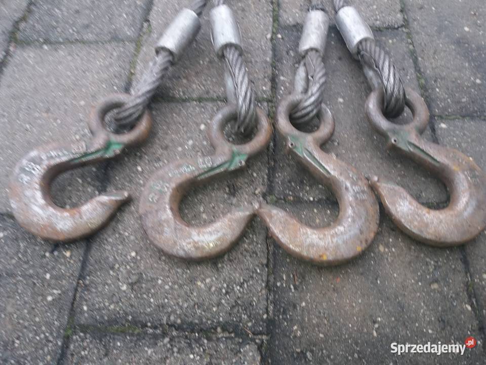 zawiesie hakowe 4 x 5 ton śląskie Gliwice sprzedam