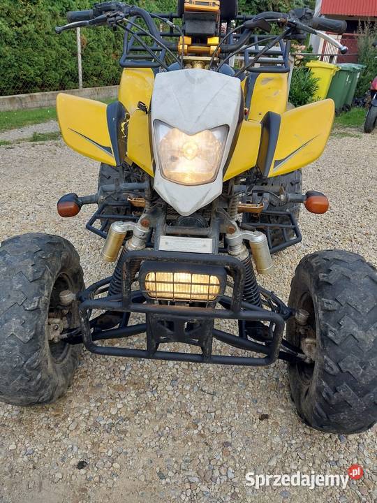Quad Bashan z przyczepką z papierami