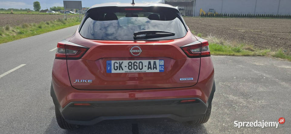 Nissan Juke 16 Hybrid 68tyskm II 2019 przyciemniane szyby Pleszew