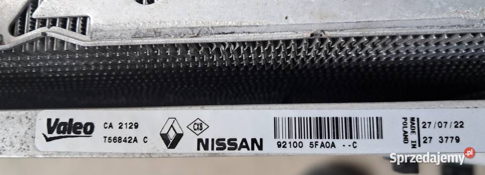 renault clio chłodnice osobowe Chłodnie wody
