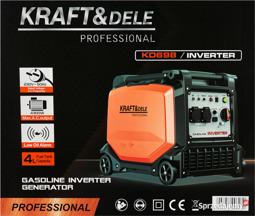 Agregat inwertorowy 230V 43kW KD698