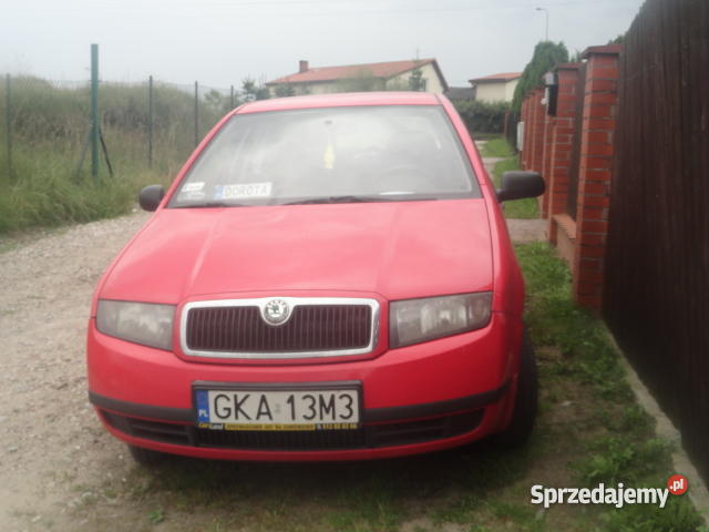 Skoda Fabia 20012002 czerwony Żukowo