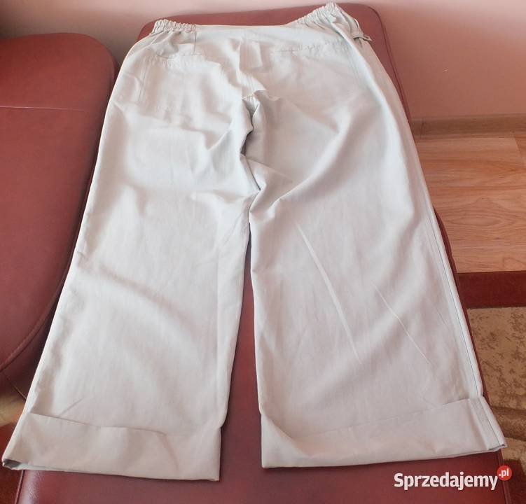 Spodnie damske letnie 34 rybaczki brudoodporne Mikołów