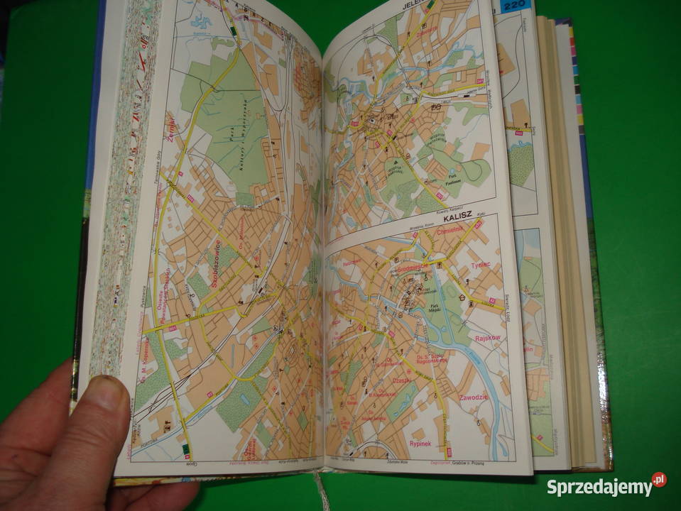 Polska Atlas samochodowy Warszawa