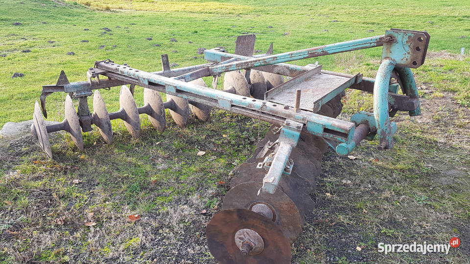 Brona talerzowa talerzówką 2x11 talerzy