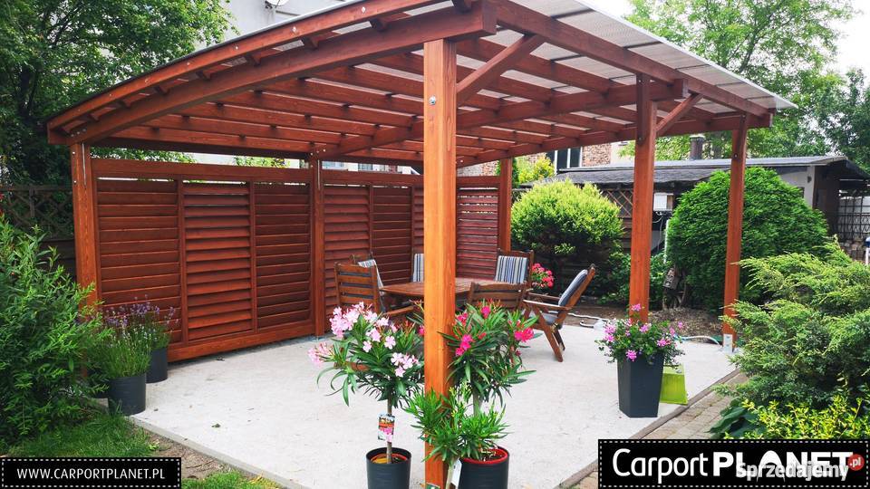 Warszawa drewniane zadaszenia tarasów pergole