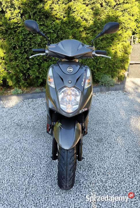 Skuter Sym Orbit II 50cc 2017r 3300 4T sprawny Łask