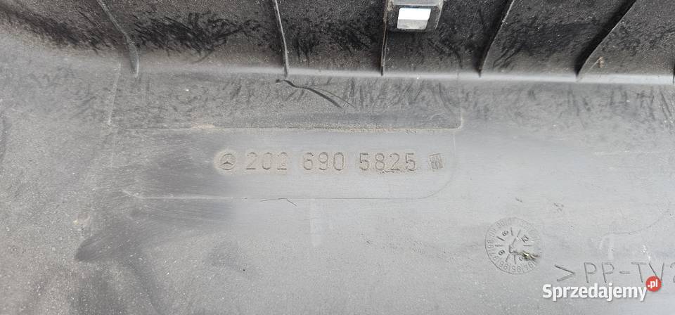 Osłona pasa tył mercedes w202 sedan 2026905825 Zbąszyń sprzedam