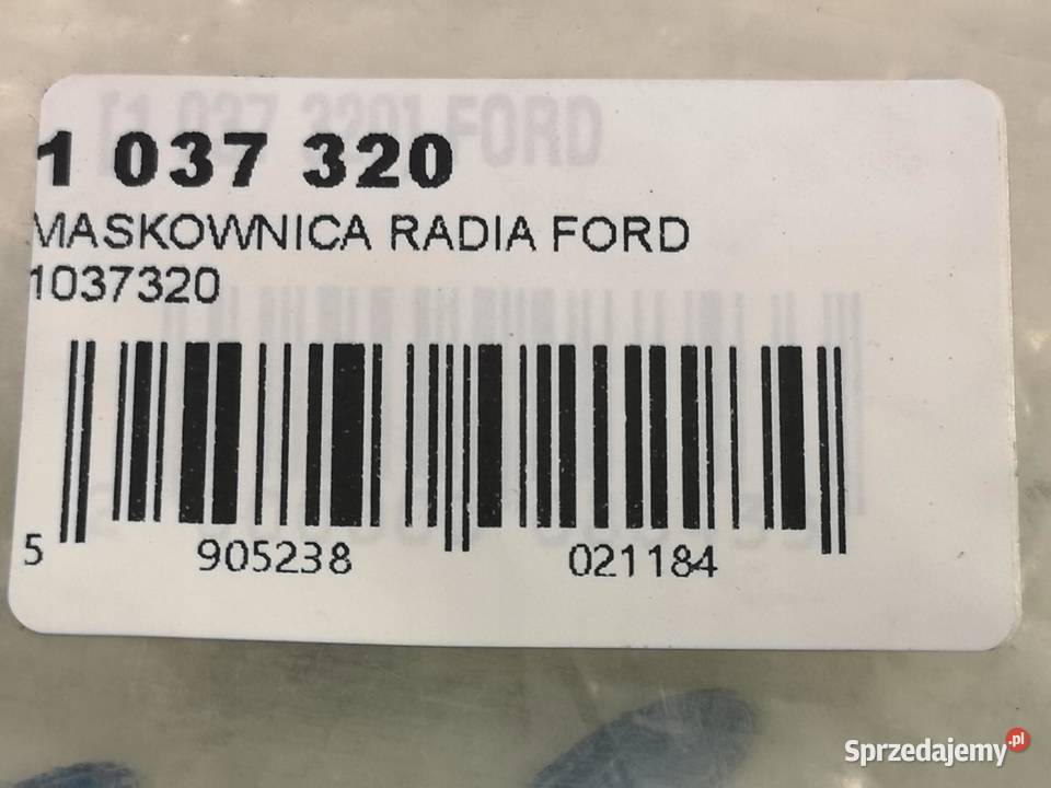 MASKOWNICA RADIA FORD C 2007 NOWA ORYGINALNA