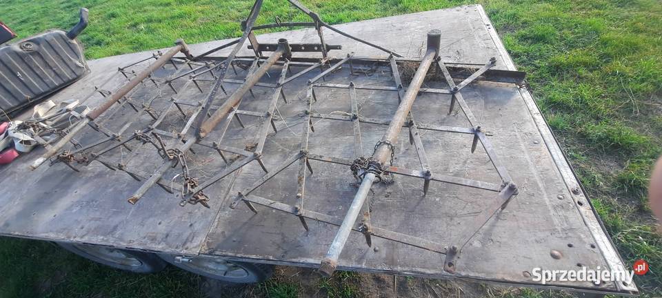 Brony zawieszane bronki male do małego ciągnika Giżycko