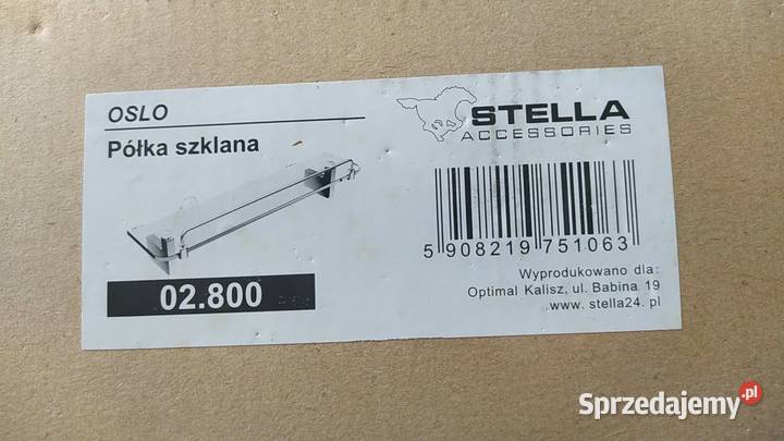 02800 Półka naścienna Stella Oslo 11x50x125 Kalisz sprzedam