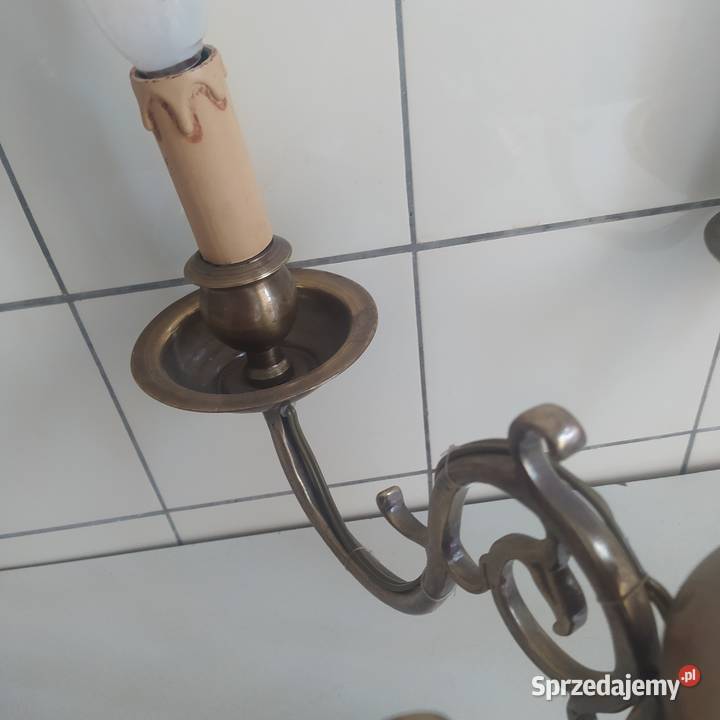 Żyrandol z mosiądzu Gdańsk