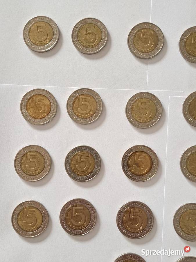 Moneta 5 15 100 lecie odzyskania polskę Radom sprzedam