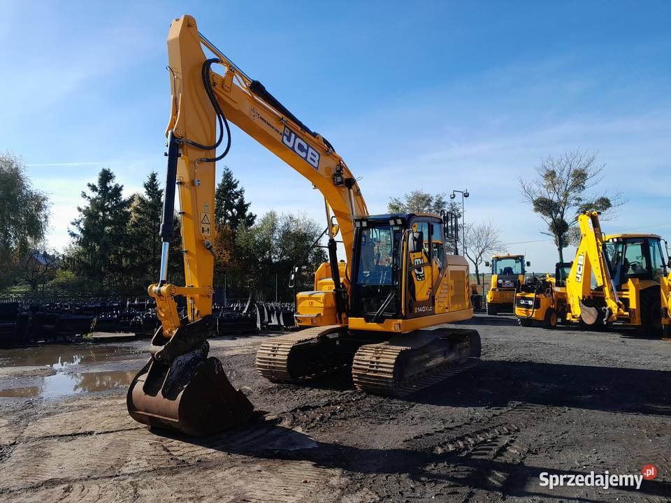 JCB 140X 2021R KOPARKA GĄSIENICOWA 15 TON CAT