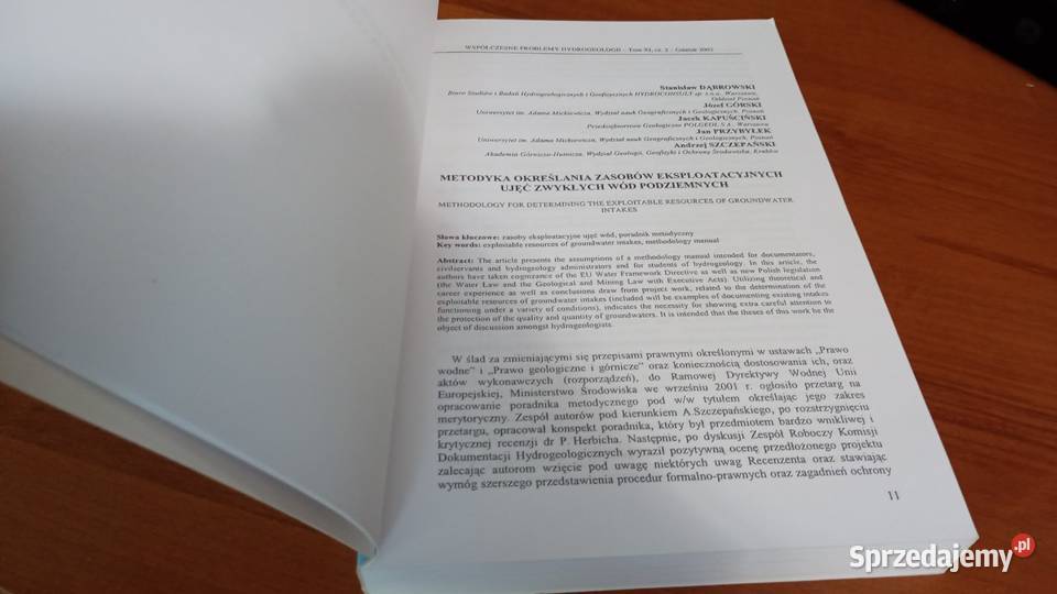 Współczesne problemy hydrogeologii T 11 Cz 2 red