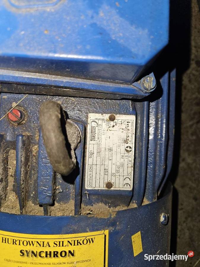 Silnik elektryczny 11kw śląskie Aleksandria sprzedam
