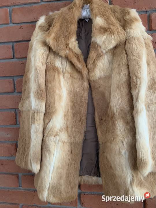 Cudne szczuple futerko naturalne z królika Nakło nad Notecią