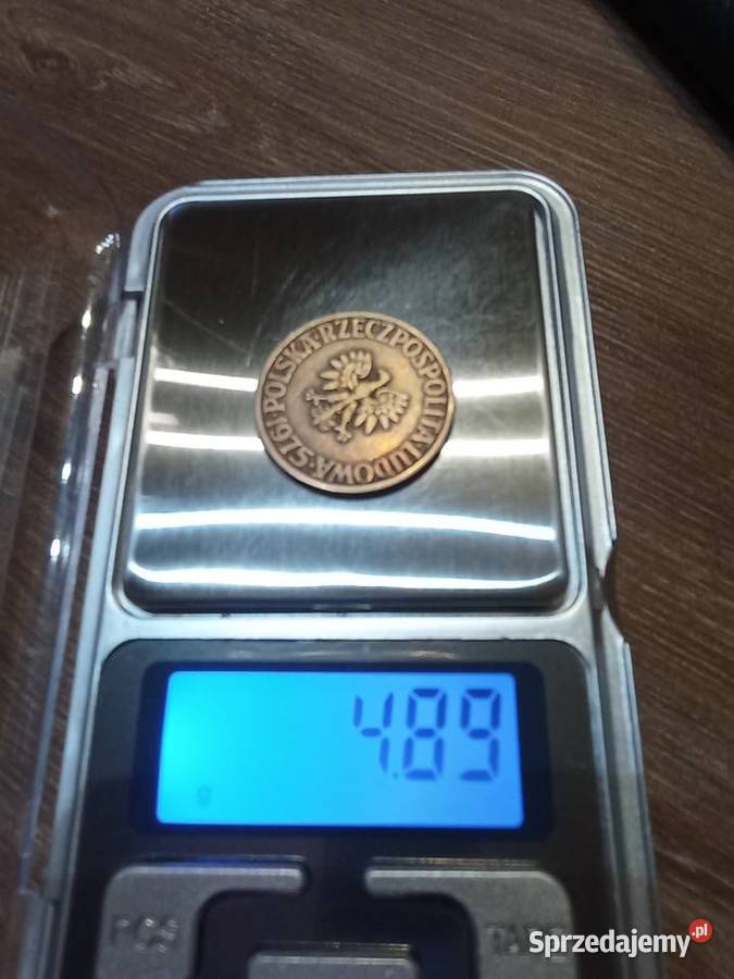 Sprzedam monete 5 zloty 1975 r proba lubelskie Chełm