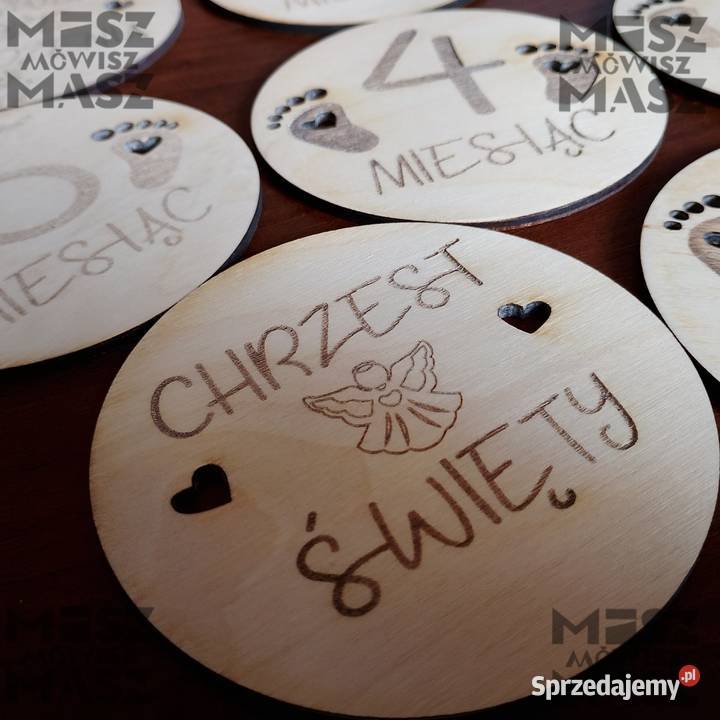 Medale Tabliczki pierwsze 12 miesięcy Święta Racot sprzedam