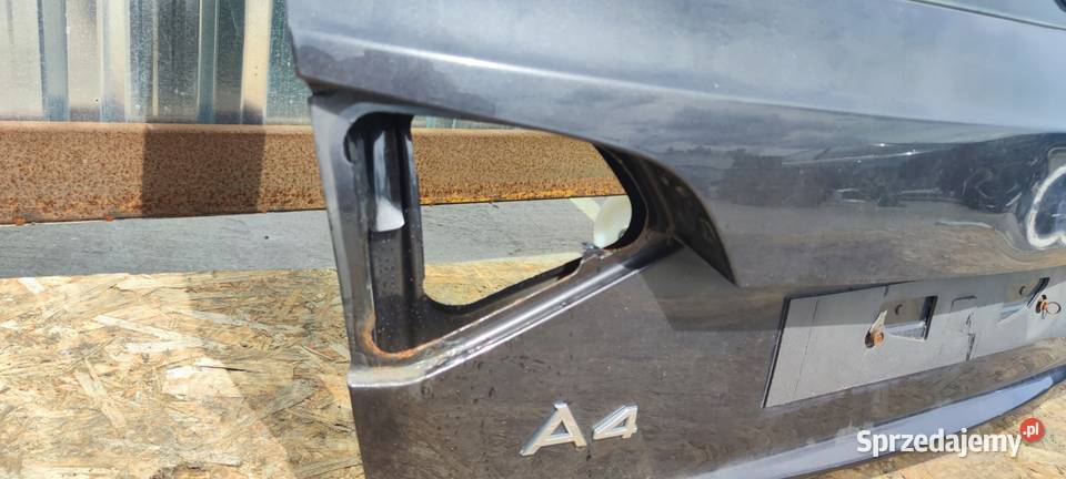 KLAPA TYŁ AUDI A4 B8 LIFT AVANT KOMBI LZ7L ORG śląskie Przystajń