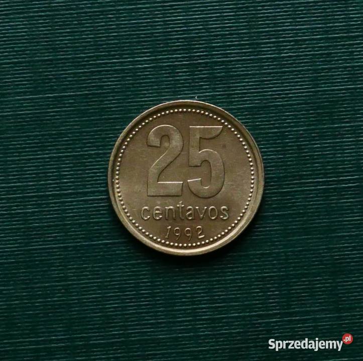 ARGENTYNA 25 centavo 1992r Gliwice