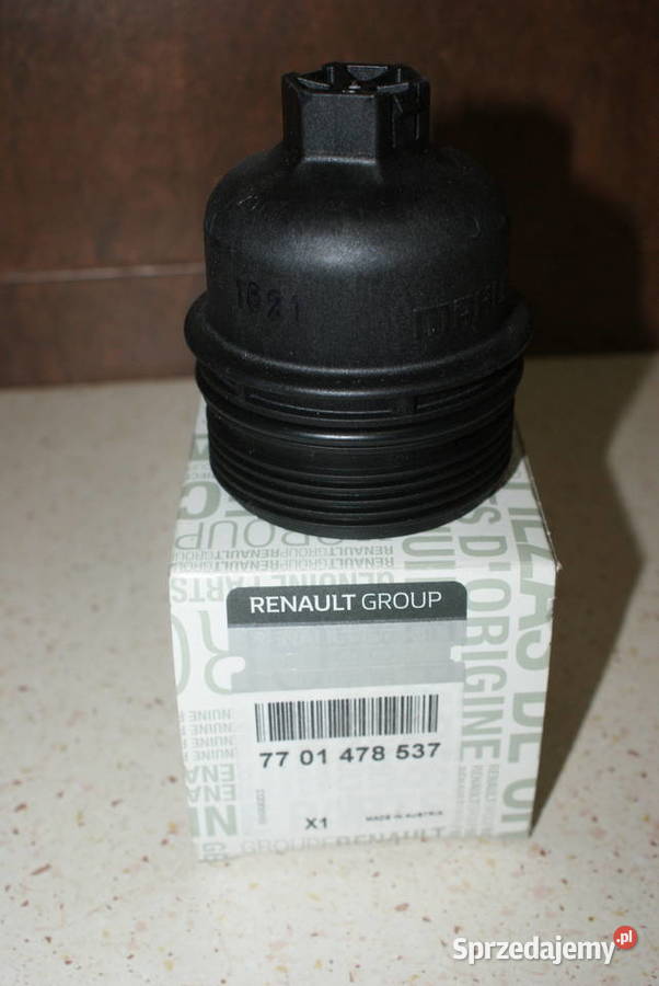 77 01 478 537 Pokrywa obudowy filtra oleju