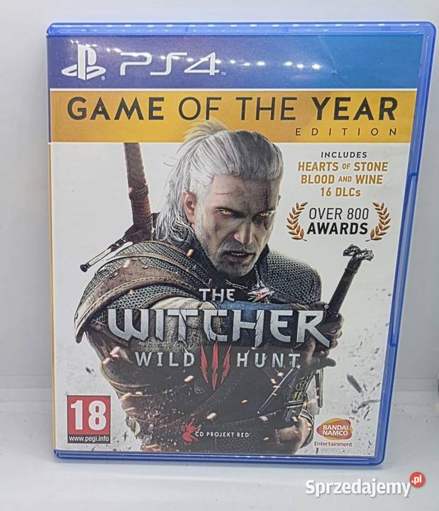 Gra Wiedźmin 3 Dziki Gon GOTY Edition 4 Gry na konsole Elbląg