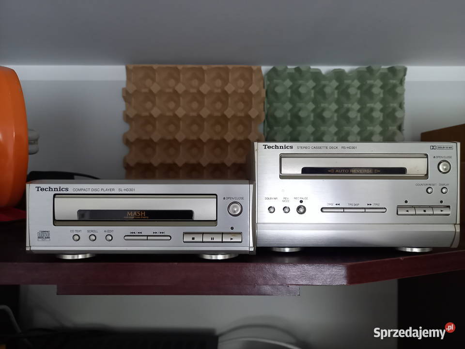 Technics dwa elementy deck cd Susz