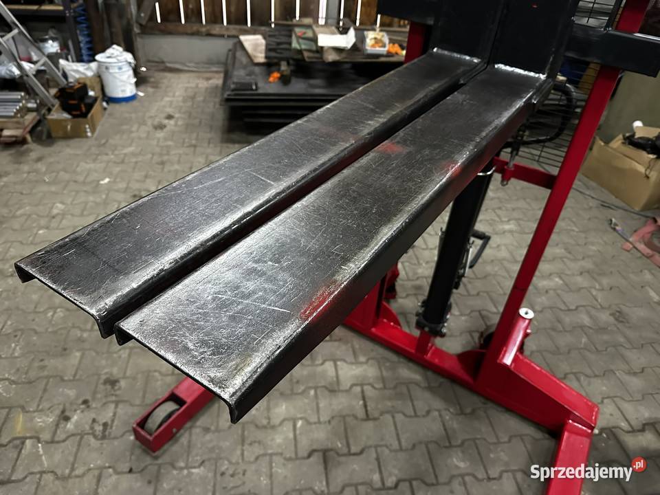 Wózek paletowy masztowy Stier Szeroki 1600mm wys Magazynowanie małopolskie Nowy Sącz