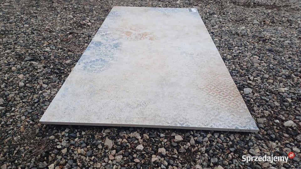 F Płytki gresowe BOHEMY BLUE 60X120 Gl