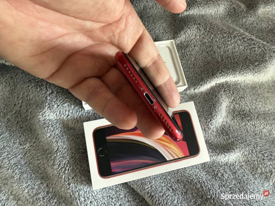 iPhone SE 2020 128 GB czerwony 100 sprawny mazowieckie