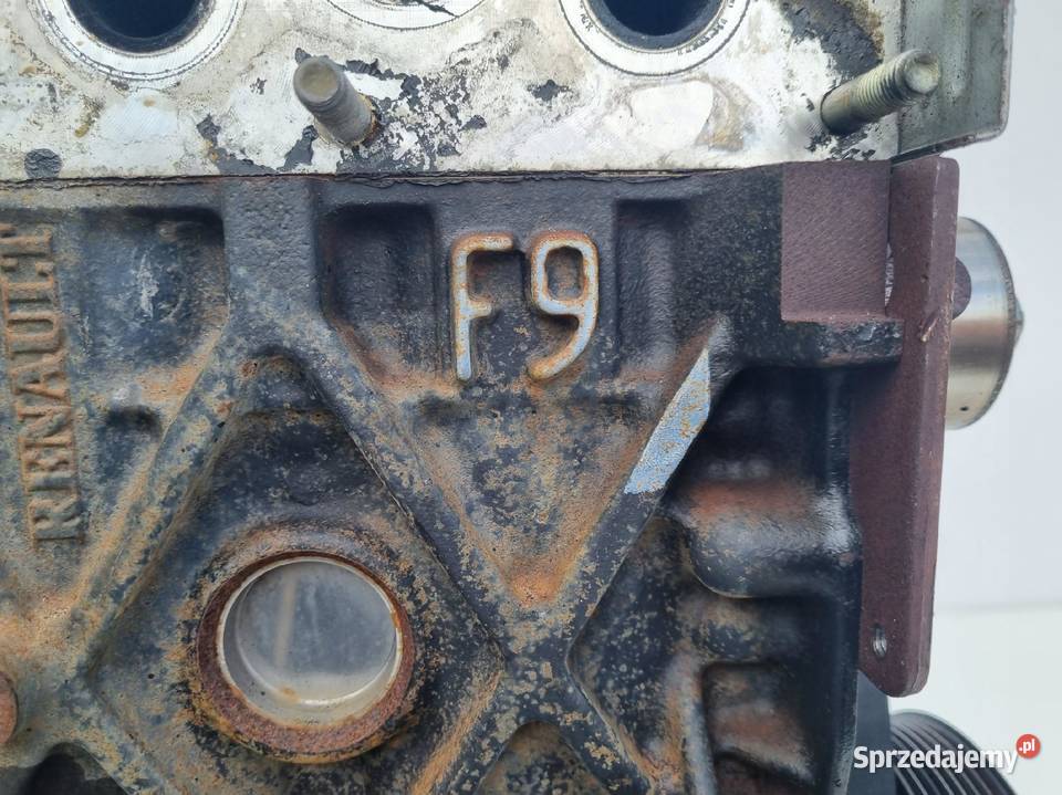 SILNIK Renault Megane II 19 DCI pali F9Q800 F9 Rudka