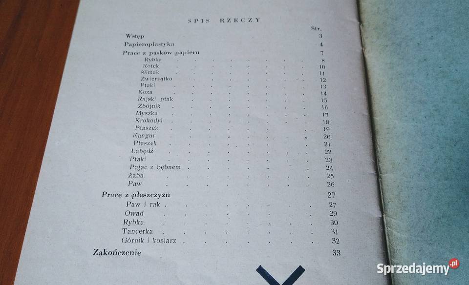 Zabawki z papieru Józef Stawowski 1949 Gdańsk