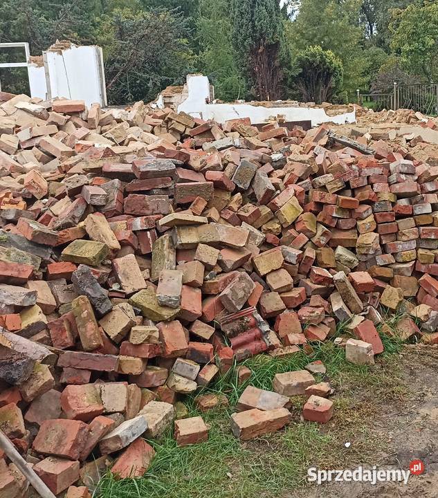 Poniemiecka cegła rozbiórkowa zachodniopomorskie Szczecin sprzedam