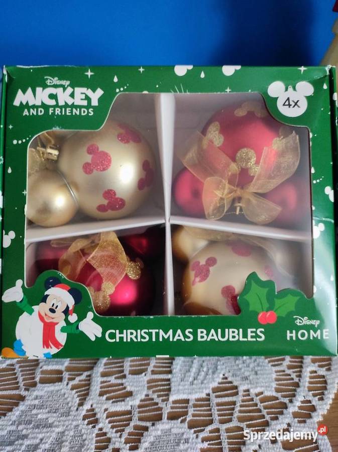 Bombki choinkowe Mickey Mouse kujawsko-pomorskie Toruń