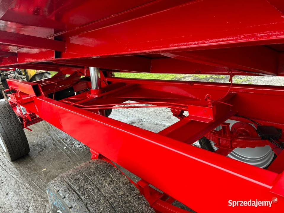 Przyczepa Diadem 8t odbudowieTrzy stronna Przyczepy rolnicze Zduńska Wola sprzedam