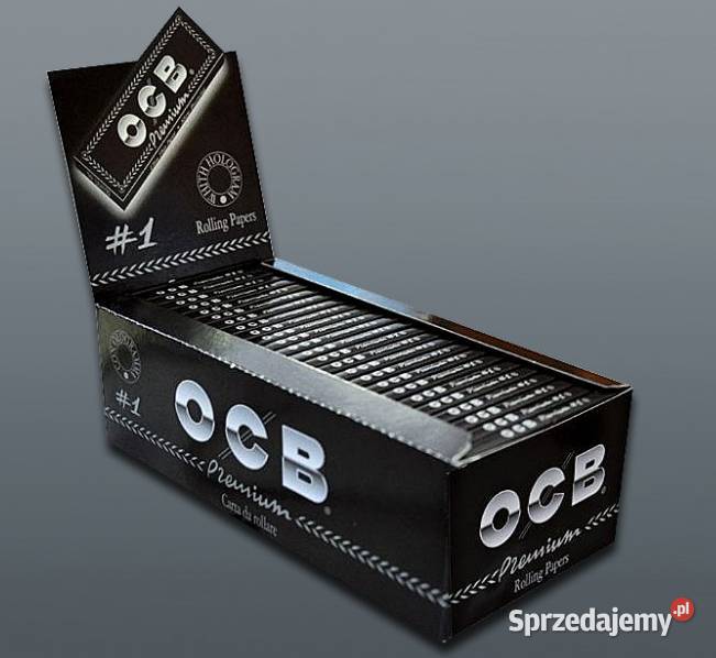 Bibułki OCB Premium Cienkie do Zawijania Tytoniu Ostrowy nad Okszą