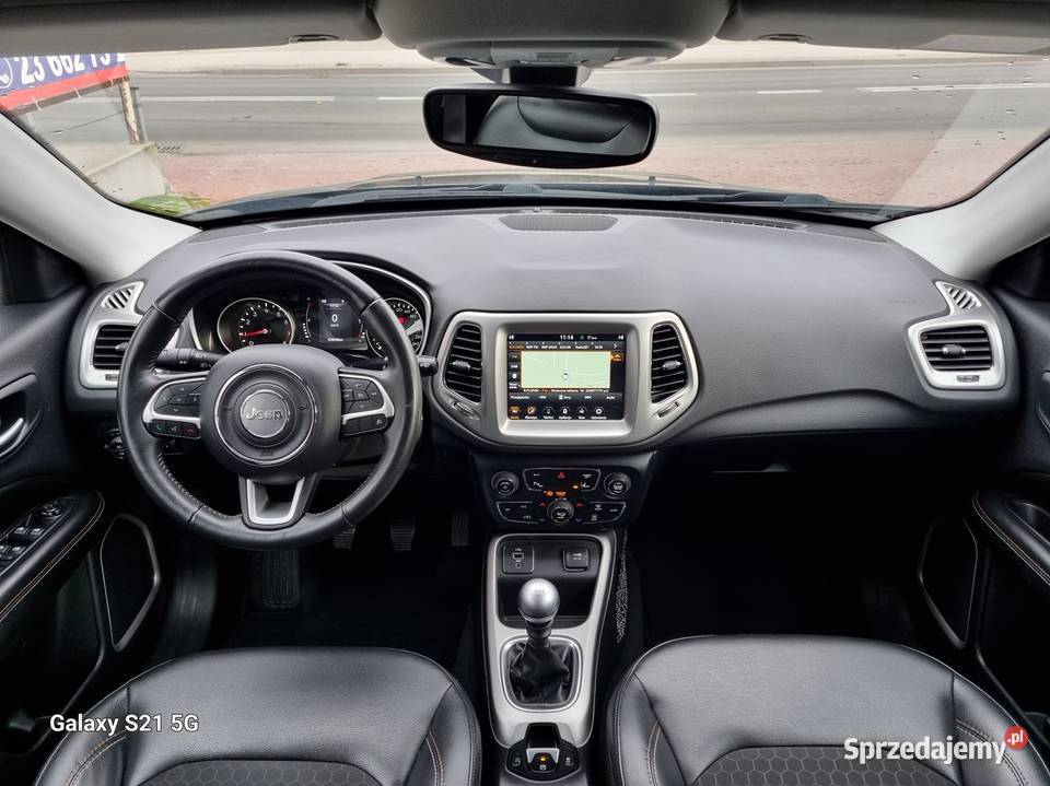 Jeep Compass 14 140 półskóry nawigacja kamera immobilizer Płońsk