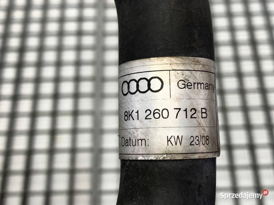 RURKA KLIMATYZACJI AUDI A4 B8 8K1260712B 18 160