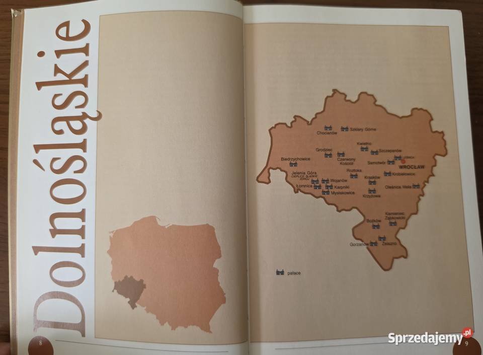 Polska pałace i dwory Małgorzata Omilanowska ISBN 8373192441 Wrocław