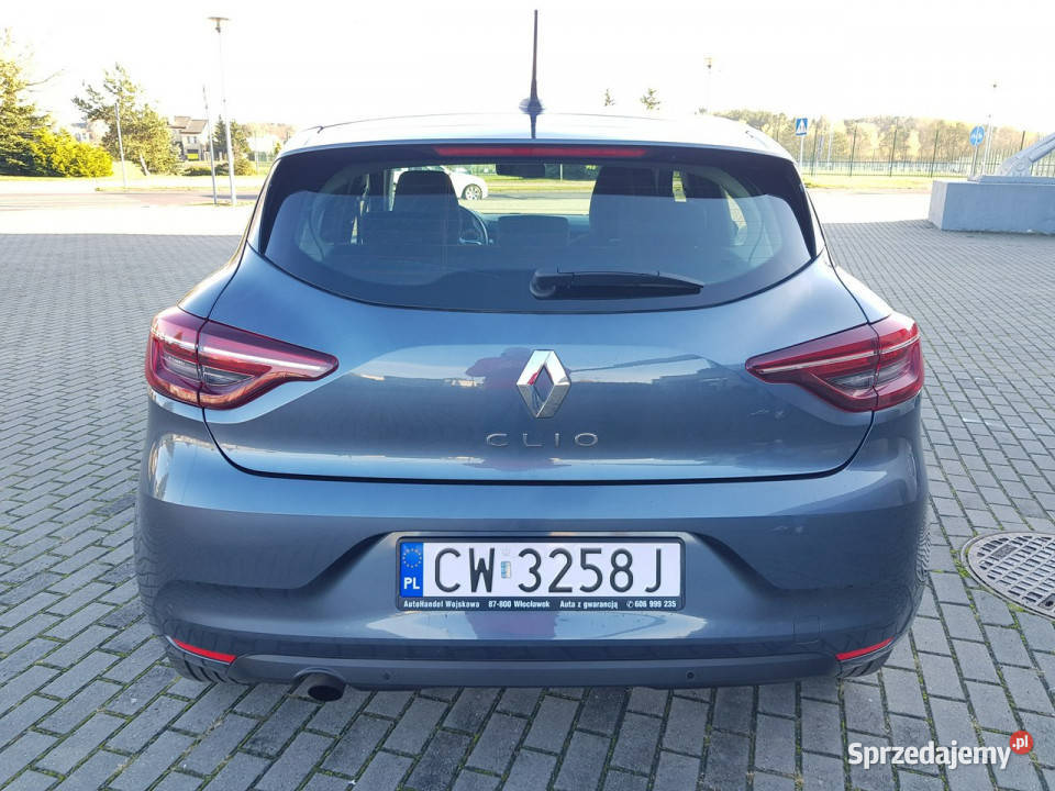 Renault Clio 10 TCe Benzyna Gaz LPG Salon Polska gniazdo USB Włocławek