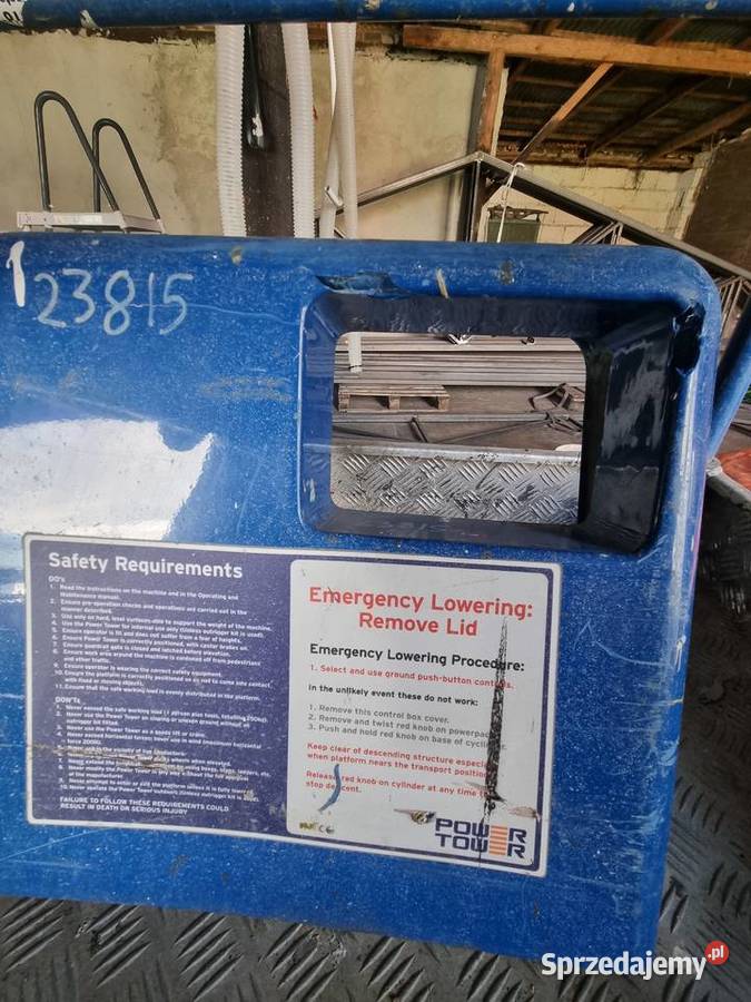 Podnośnik nożycowy Platforma robocza JLG Power nie