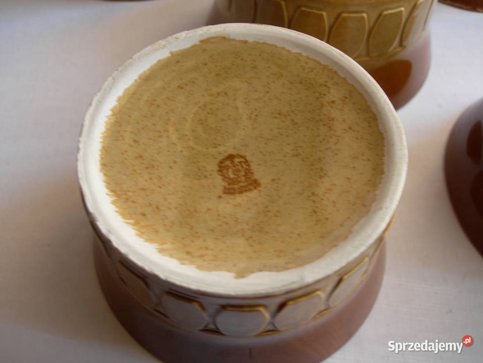 miseczki Tułowice porcelit vintage PRL śląskie Częstochowa