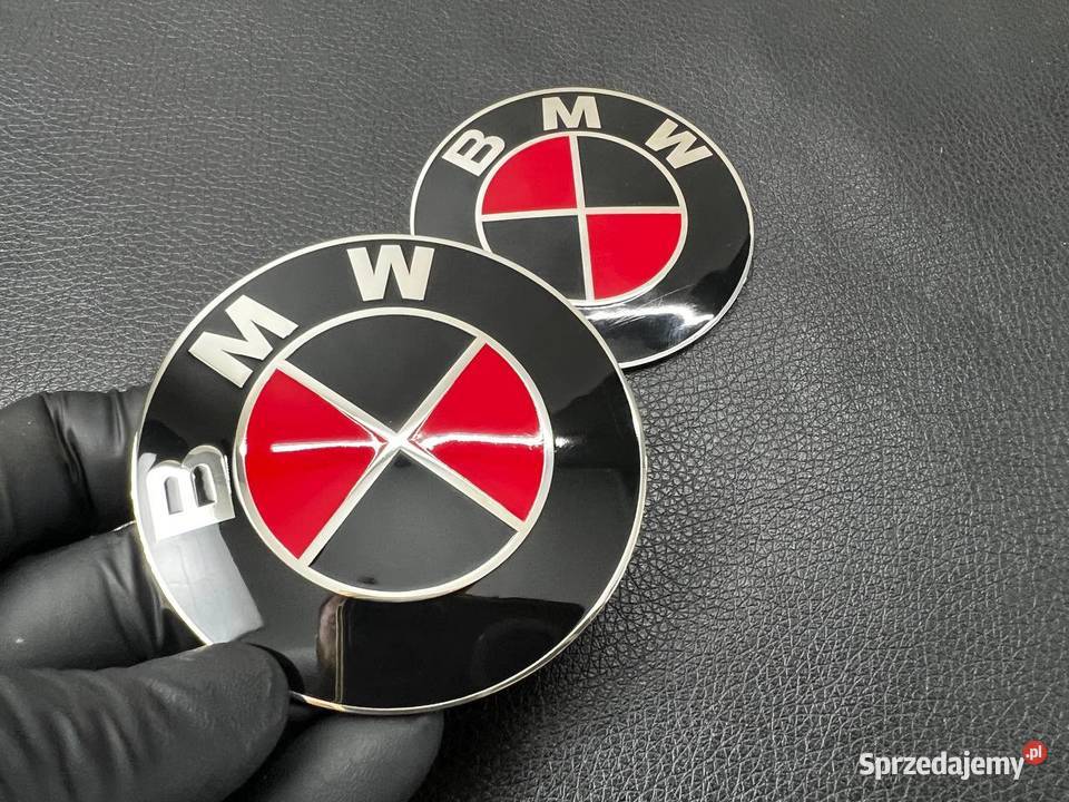Emblematy BMW Tyl Przod Metal Chełm sprzedam