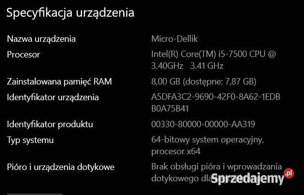 Mikro Dell mazowieckie sprzedam